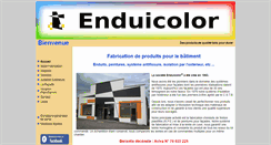 Desktop Screenshot of enduicolor.fr