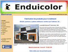 Tablet Screenshot of enduicolor.fr